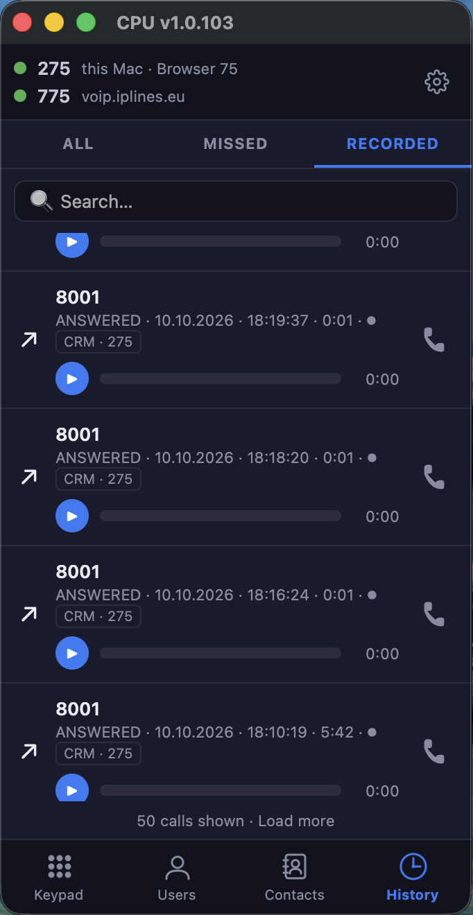 CPU Phone — cpu phone 1 screen in Quark