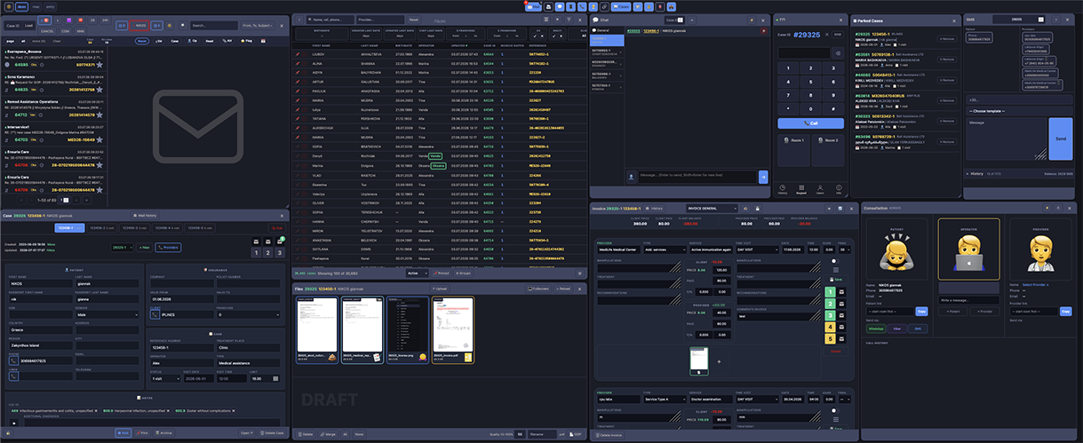 One workspace — workspace screen in Quark